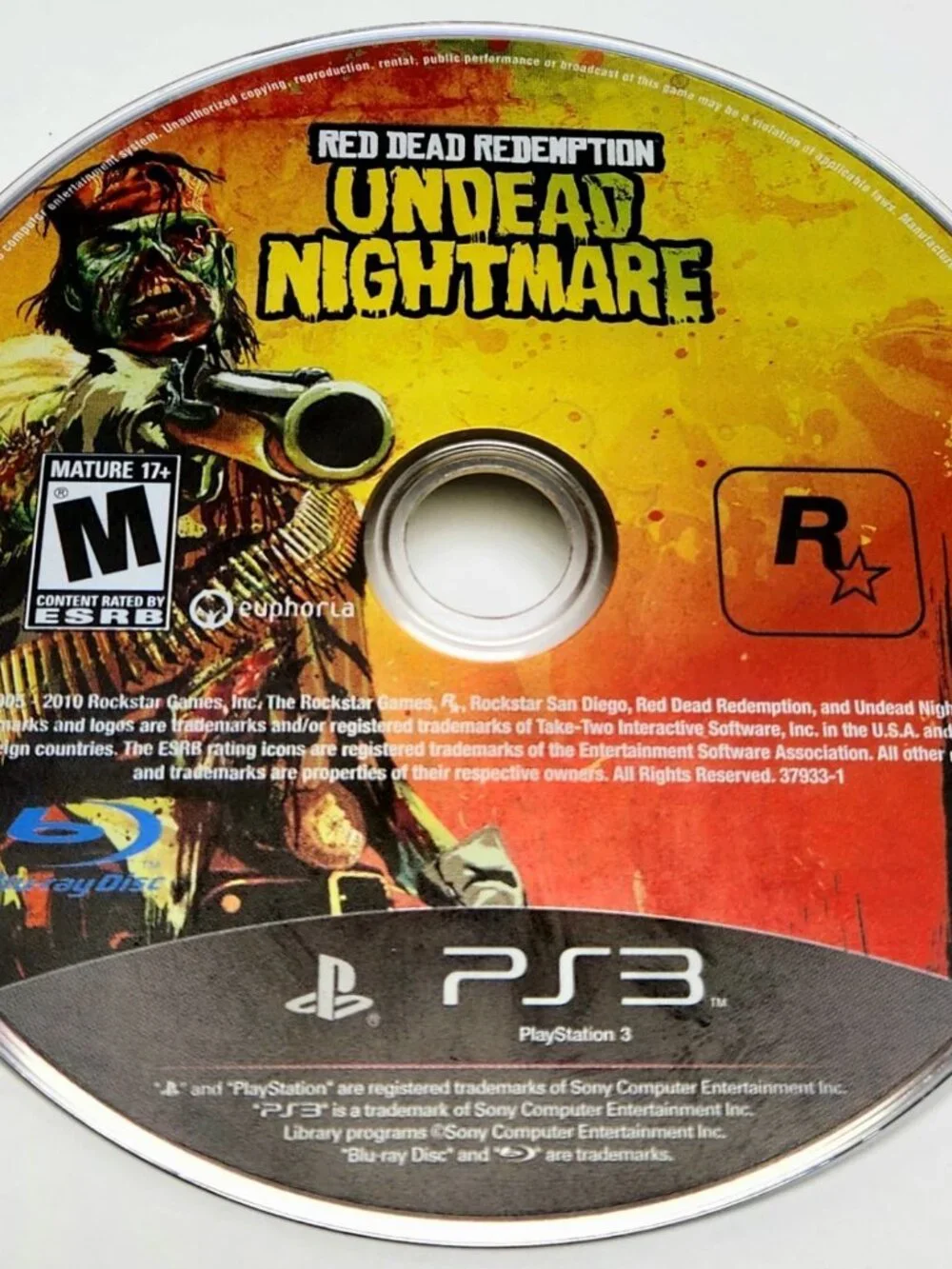 Red Dead Redemption Undead Nightmare PS3 Sony Playstation 3 CIB Complete -Tested